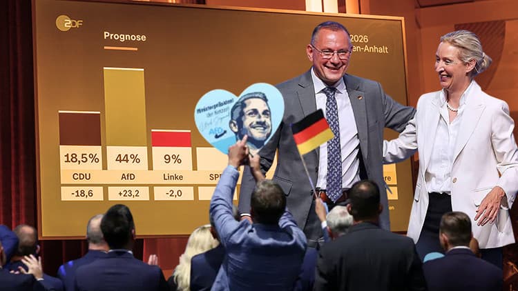 Almanya’da seçim depremi: AfD oylarını ikiye katladı, tek başına iktidarı kıl payı kaçırdı